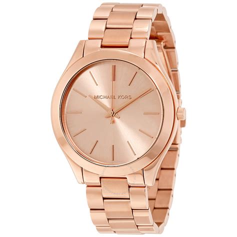 michael kors watches rose gold cheap|rose gold watch sale.